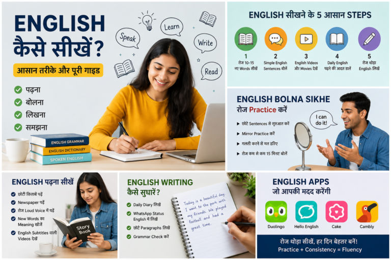 English Kaise Sikhe