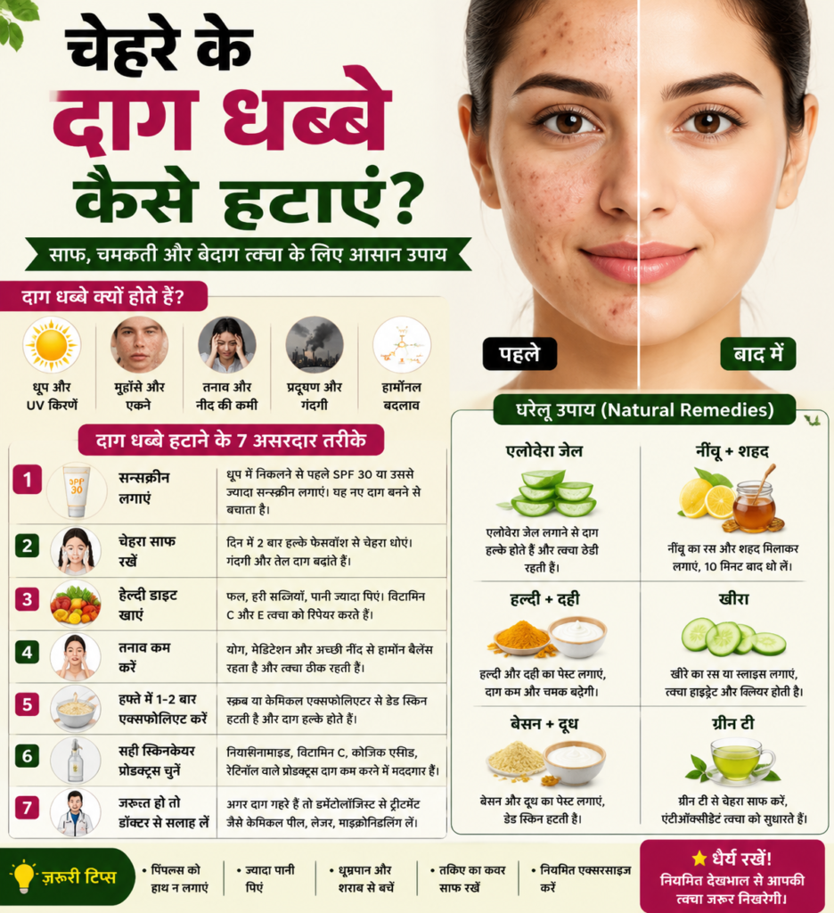 Chehre Ke Daag Dhabbe Kaise Hataye