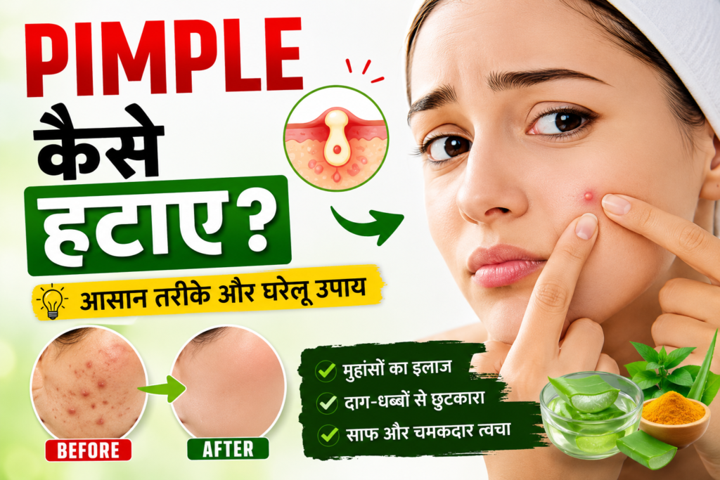 Pimple Kaise hataye