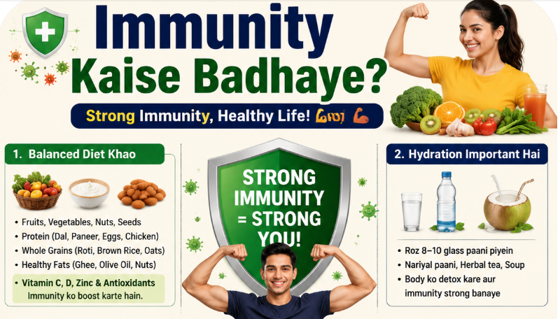 immunity kaise badhaye