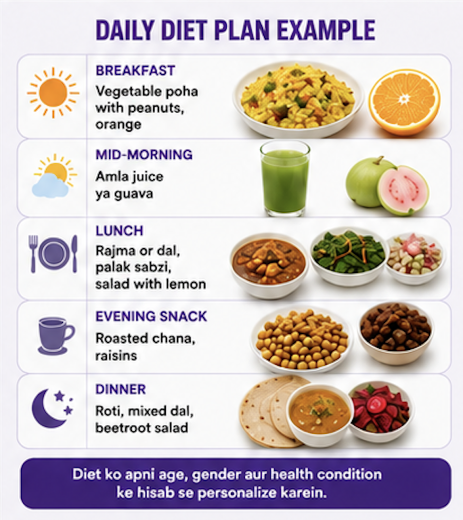 Hemoglobin diet plan