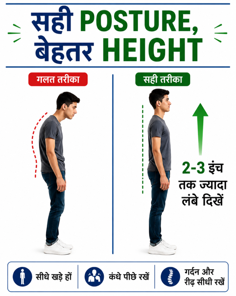 height kaise badhaye exercise stretching posture