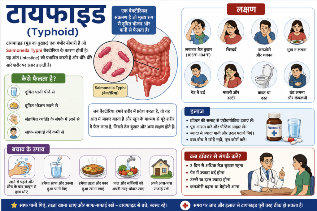 typhoid kaise hota hai